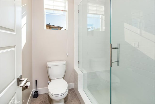 71 Einstein Way, Irvine, CA 92618 - full bath featuring toilet, a stall shower, and baseboards