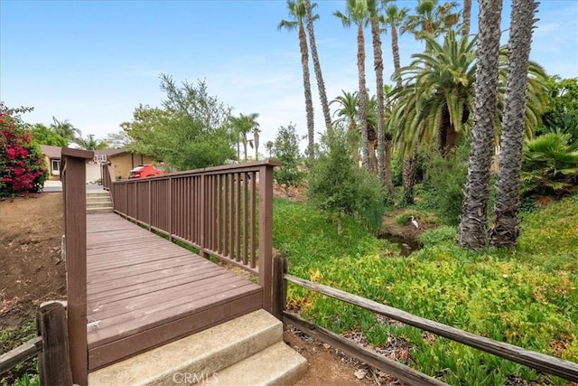 849 Shade Tree Ln, Fallbrook, CA 92028 - view of wooden deck