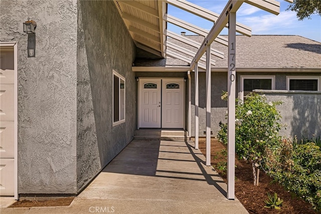 1720 N Cherry St, Chico, CA 95926 - view of exterior entry featuring stucco siding