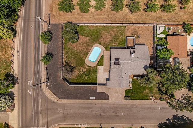 1720 N Cherry St, Chico, CA 95926 - bird's eye view of a pool
