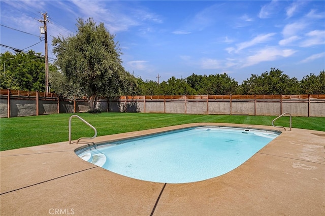 1720 N Cherry St, Chico, CA 95926 - view of swimming pool with a fenced backyard and a patio