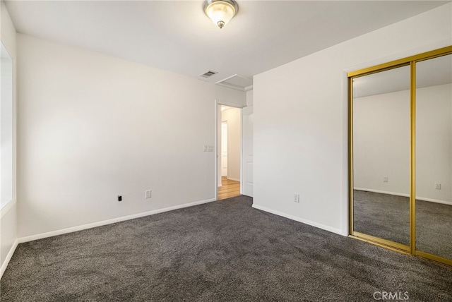 1720 N Cherry St, Chico, CA 95926 - unfurnished bedroom featuring carpet floors and a closet