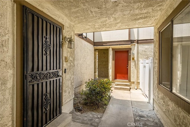 1206 S Cypress Ave Unit F, Ontario, CA 91762 - property entrance featuring stucco siding