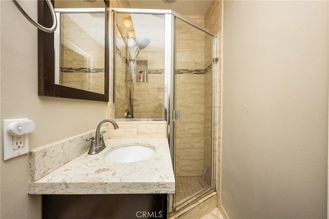 1206 S Cypress Ave Unit F, Ontario, CA 91762 - full bathroom with a shower stall and vanity