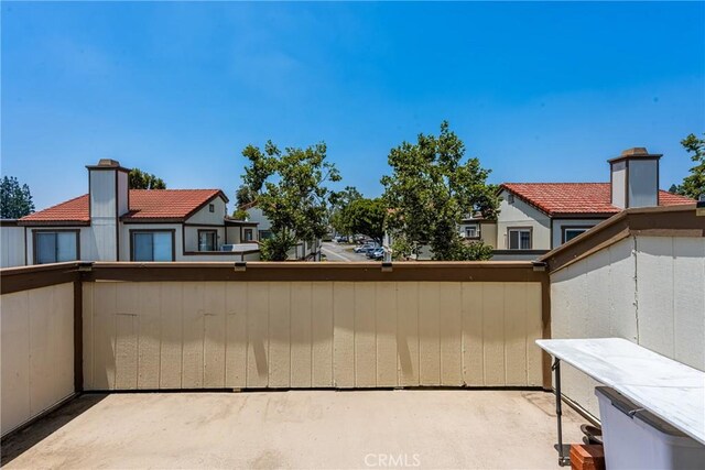 1206 S Cypress Ave Unit F, Ontario, CA 91762 - view of patio / terrace featuring a balcony