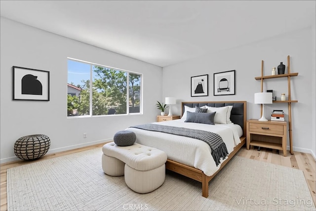 7522 Calais Ct, Rancho Cucamonga, CA 91730 - bedroom with light wood finished floors and baseboards