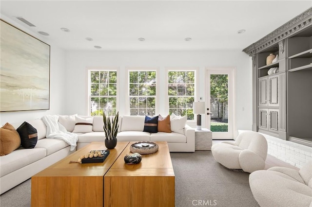 3 Seabluff, Newport Beach, CA 92660 - living area with healthy amount of natural light