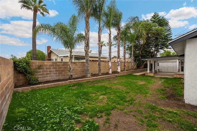 9737 Felipe Ave, Montclair, CA 91763 - fenced backyard featuring a patio