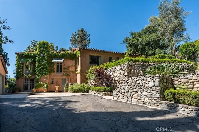3492 Circle Rd, San Bernardino, CA 92405 - mediterranean / spanish-style house with french doors