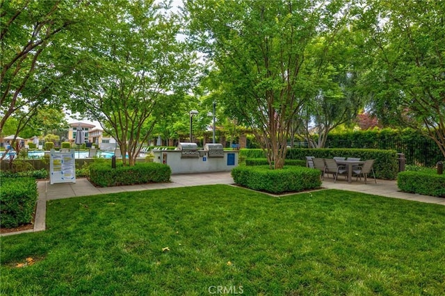6038 Grace St, Chino, CA 91710 - view of home's community with area for grilling and a patio area