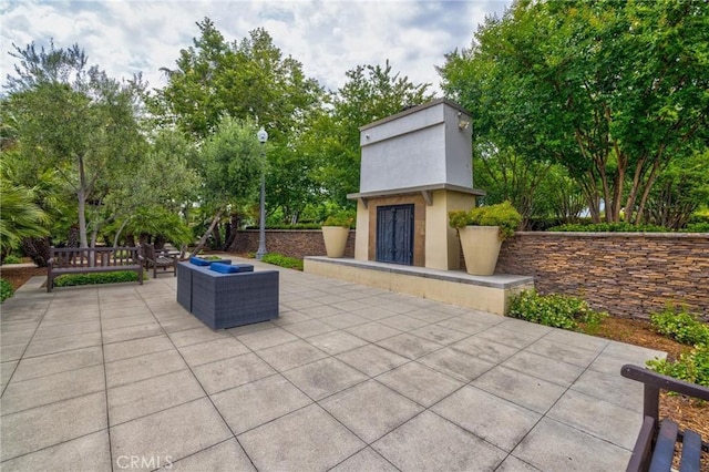 6038 Grace St, Chino, CA 91710 - view of patio / terrace with an outdoor hangout area