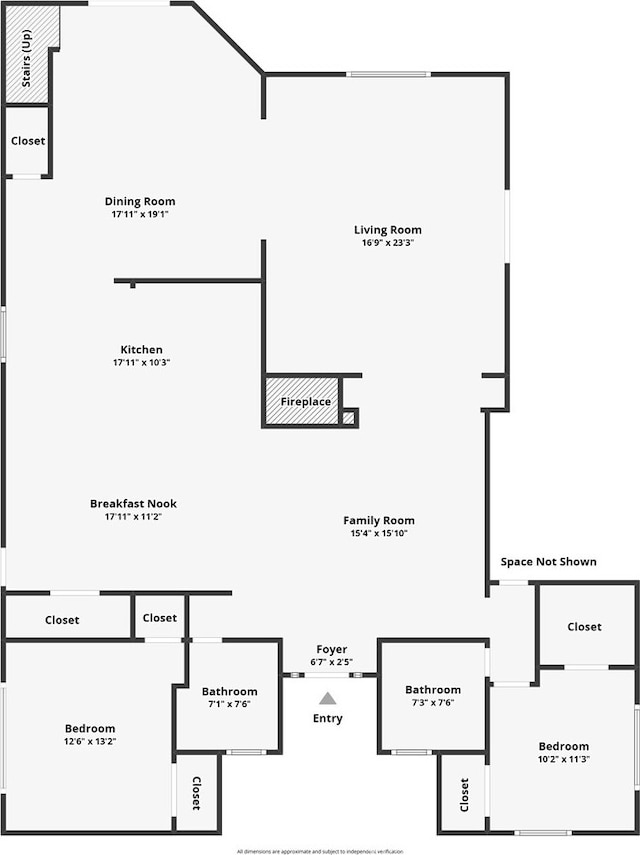 16900 Mayall St, North Hills, CA 91343 - home floor plan