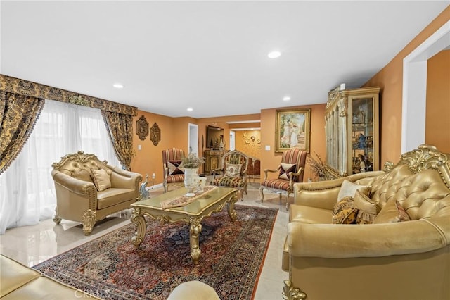 16900 Mayall St, North Hills, CA 91343 - living area with recessed lighting and baseboards