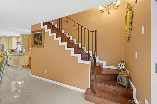 16900 Mayall St, North Hills, CA 91343 - stairs with baseboards