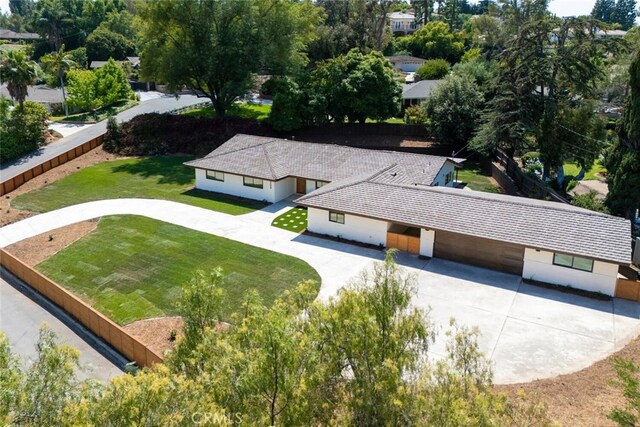 3209 Lakeknoll Dr, Fullerton, CA 92835 - view from above of property
