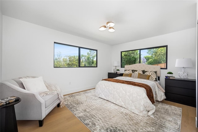 3209 Lakeknoll Dr, Fullerton, CA 92835 - bedroom with light wood-style floors and baseboards