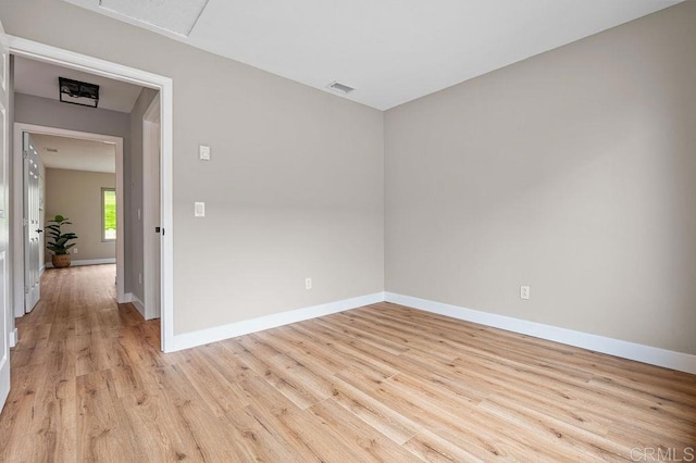 1810 Stanton Rd, Encinitas, CA 92024 - empty room with light wood finished floors and baseboards