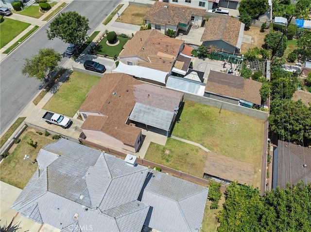 1316 Walnut St, San Gabriel, CA 91776 - aerial view of property's location with nearby suburban area