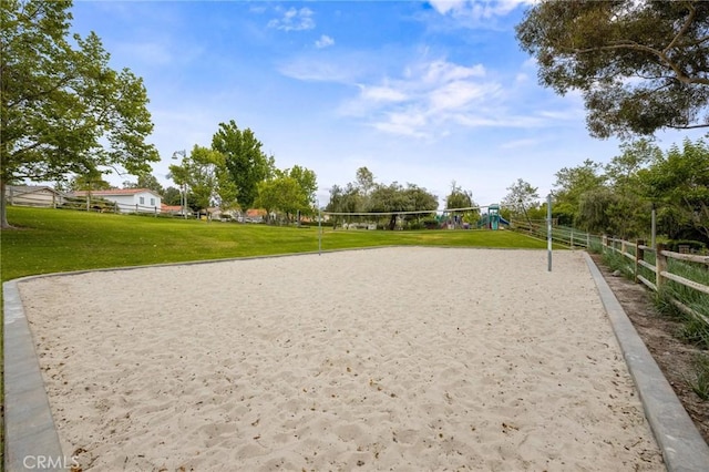 23291 Via Gaudix, Mission Viejo, CA 92691 - view of home's community featuring volleyball court