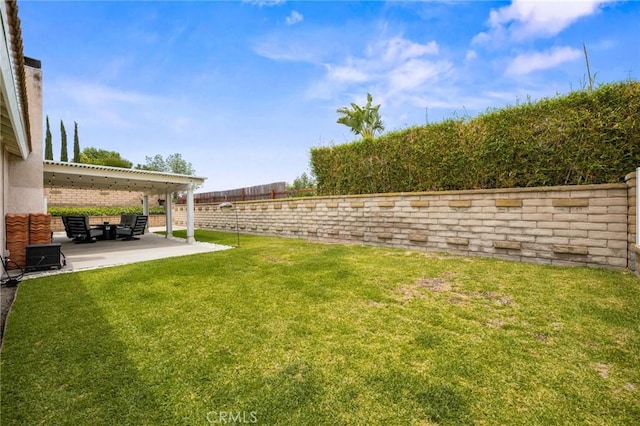 23291 Via Gaudix, Mission Viejo, CA 92691 - view of yard featuring a patio