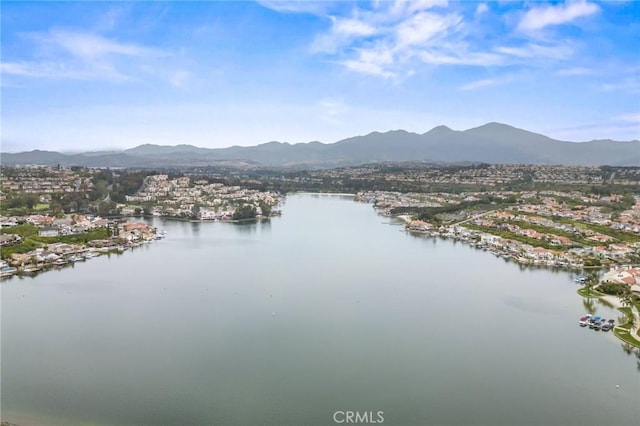 23291 Via Gaudix, Mission Viejo, CA 92691 - water view featuring a mountainous background