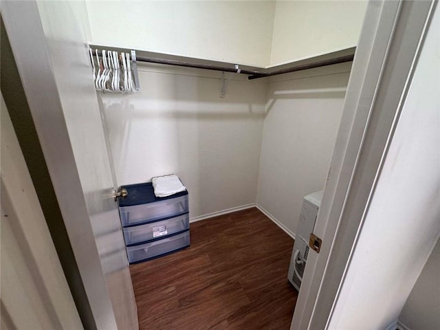 610 S Santa Fe St Unit 2, Hemet, CA 92543 - spacious closet featuring dark wood finished floors