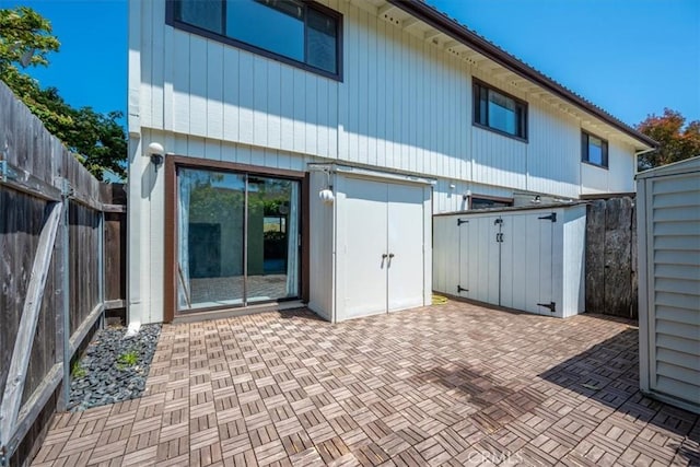 676 N 12th St Unit 3, Grover Beach, CA 93433 - back of property featuring a patio area