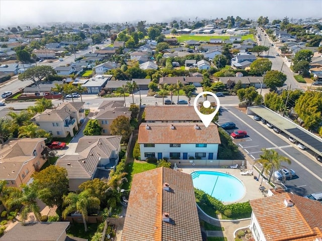 676 N 12th St Unit 3, Grover Beach, CA 93433 - aerial perspective of suburban area featuring a pool