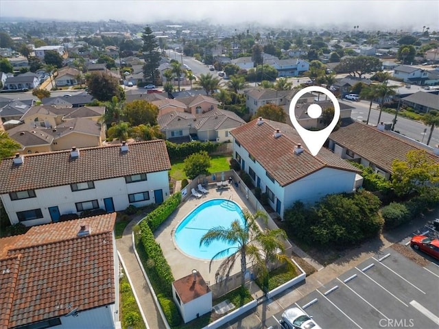 676 N 12th St Unit 3, Grover Beach, CA 93433 - aerial view of residential area featuring a pool area