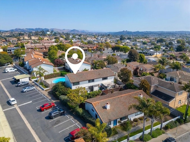 676 N 12th St Unit 3, Grover Beach, CA 93433 - aerial perspective of suburban area with a mountainous background