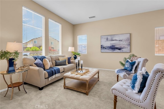 11868 Amethyst Ct, Jurupa Valley, CA 91752 - living room with light colored carpet and baseboards