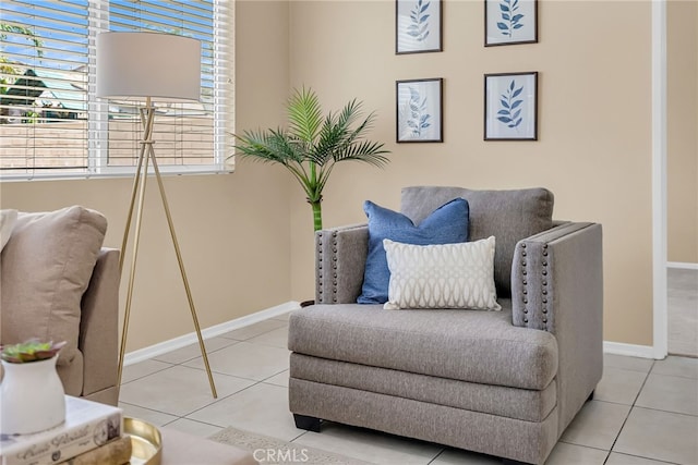 11868 Amethyst Ct, Jurupa Valley, CA 91752 - sitting room with tile patterned floors and baseboards