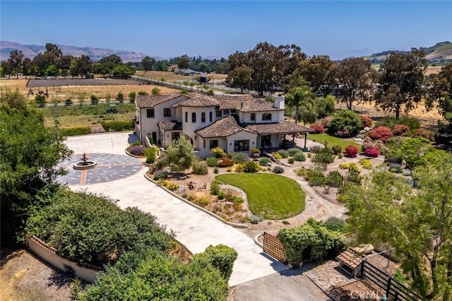 4950 Davenport Creek Rd, San Luis Obispo, CA 93401 - aerial view of sparsely populated area with a mountainous background