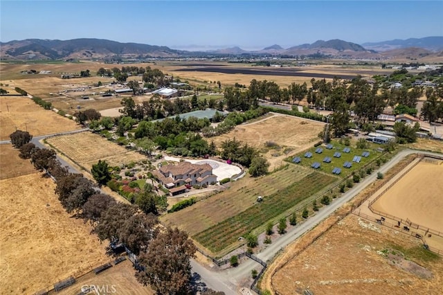 4950 Davenport Creek Rd, San Luis Obispo, CA 93401 - aerial view of sparsely populated area with a mountainous background