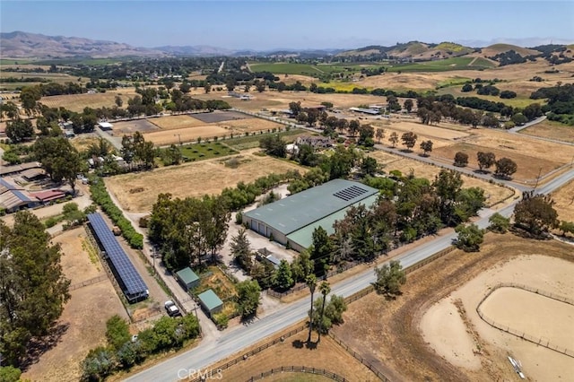 4950 Davenport Creek Rd, San Luis Obispo, CA 93401 - aerial view of sparsely populated area with mountains