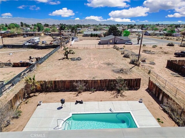 21919 Standing Rock Ave, Apple Valley, CA 92307 - bird's eye view of mountains and a pool