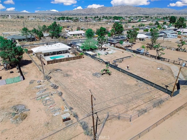 21919 Standing Rock Ave, Apple Valley, CA 92307 - aerial overview of property's location featuring mountains
