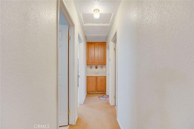 21919 Standing Rock Ave, Apple Valley, CA 92307 - hall with a textured wall and light colored carpet
