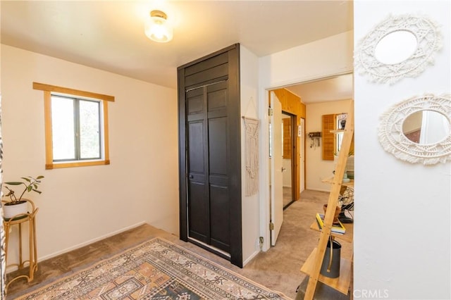 33310 Conway Dr, Running Springs, CA 92308 - entryway with light colored carpet