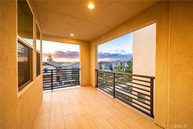 121 Biome, Irvine, CA 92618 - view of balcony at dusk