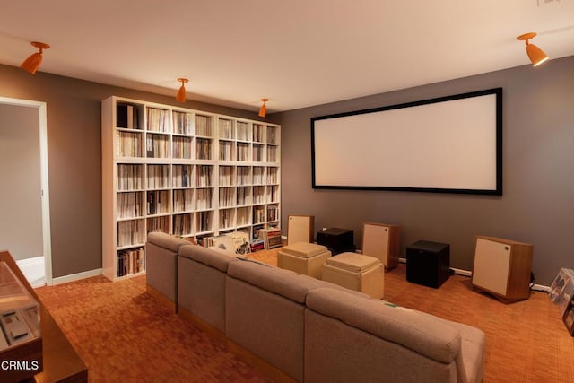 85 Gardenia Ct, Upland, CA 91786 - carpeted home theater featuring baseboards