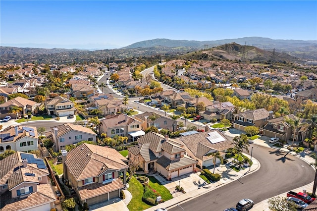 2811 N Preston St, Orange, CA 92867 - aerial view of residential area with a mountain backdrop