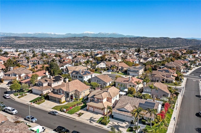 2811 N Preston St, Orange, CA 92867 - aerial view of residential area featuring mountains