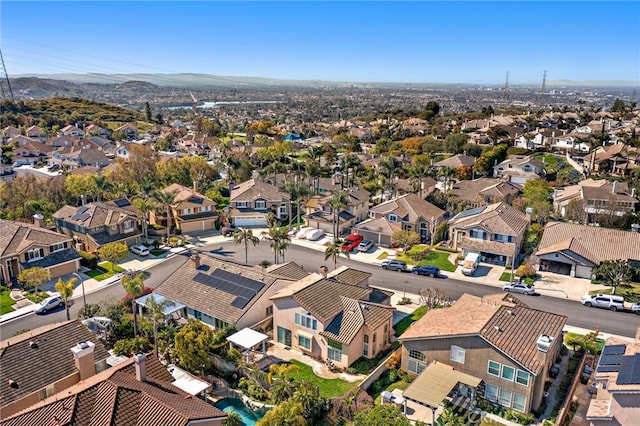2811 N Preston St, Orange, CA 92867 - aerial perspective of suburban area with mountains