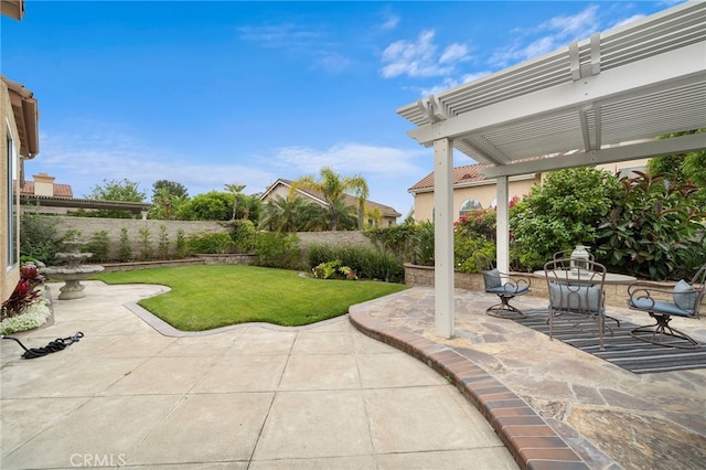 2811 N Preston St, Orange, CA 92867 - view of patio / terrace with a pergola