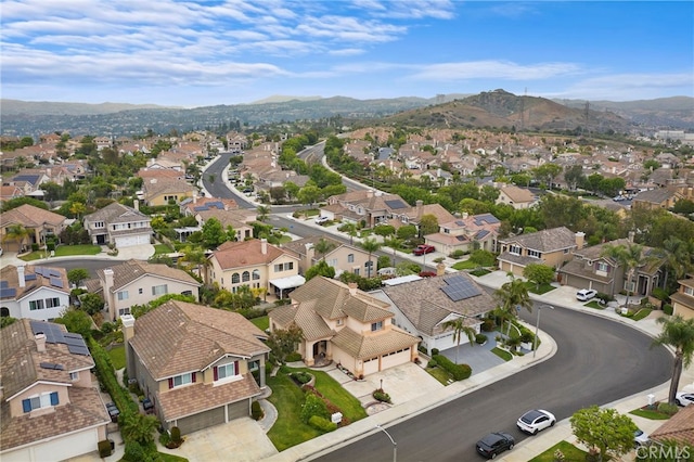 2811 N Preston St, Orange, CA 92867 - aerial view of residential area featuring a mountain backdrop