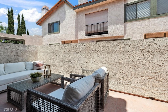 6101 Fulton Ave Unit 8, Van Nuys, CA 91401 - view of patio featuring outdoor lounge area