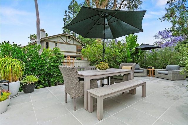 116 E Yale Loop Unit 9, Irvine, CA 92604 - view of patio / terrace with outdoor dining space