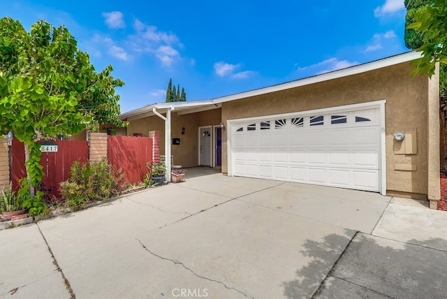 18417 Santar St, Rowland Heights, CA 91748 - single story home with stucco siding, concrete driveway, and an attached garage