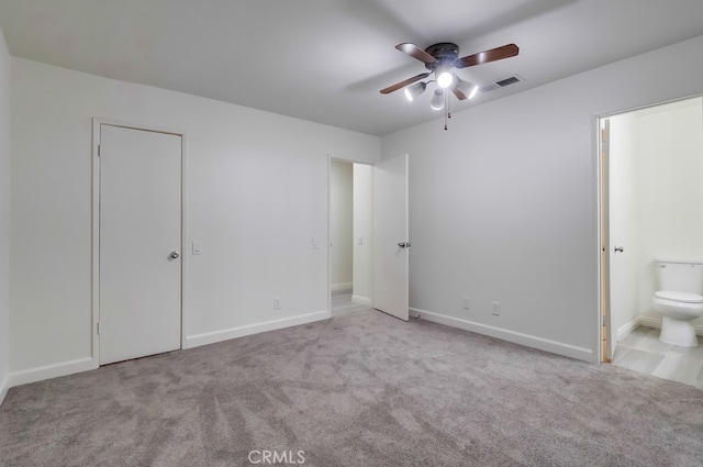 18417 Santar St, Rowland Heights, CA 91748 - unfurnished bedroom with ensuite bathroom, baseboards, and carpet floors